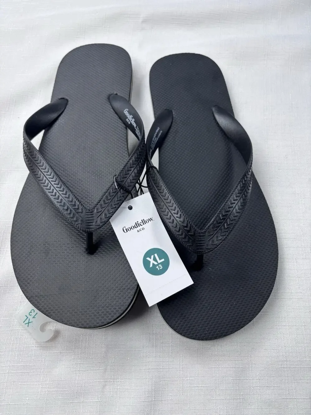 Goodfellow & Co New Men's Size XL 13 Black Sandals